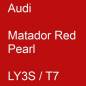 Preview: Audi, Matador Red Pearl, LY3S / T7.